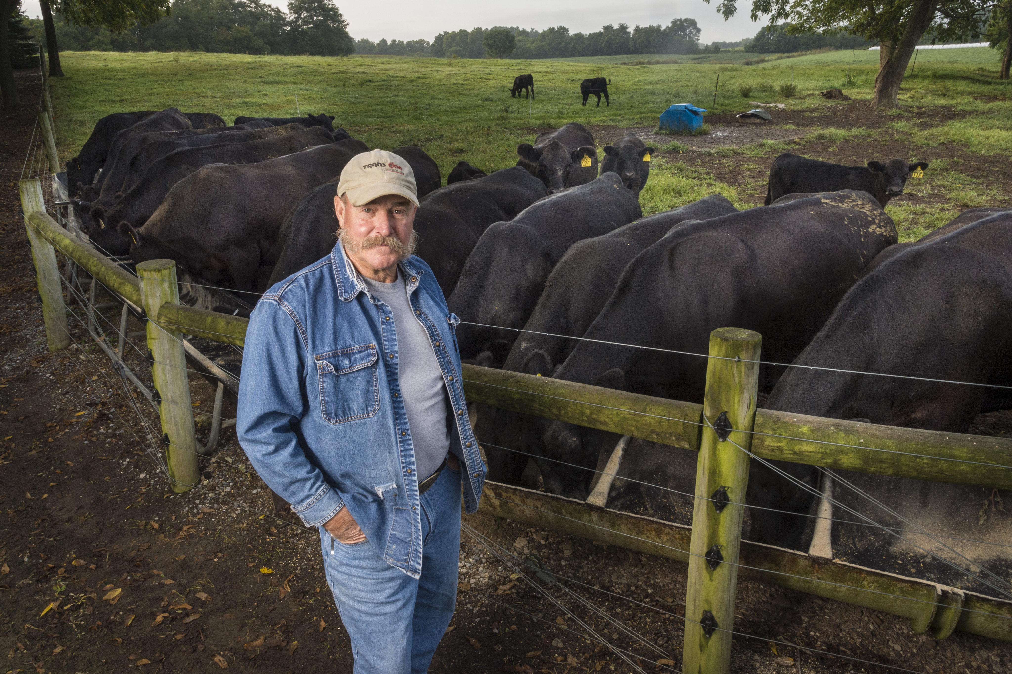 James Matheny (Army National Guard) and his wife operate Stonewall Angus LLC, in Fairplay, Md. where he markets his grass fed beef directly to the public from his 60-acre farm. 