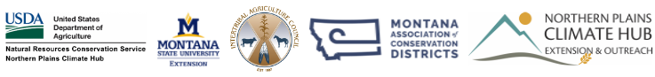 Logos of the USDA NRCS and NPCH; MSU-E; Intertribal Agricultural Council; MACD; and the NPCH Extension & Outreach team