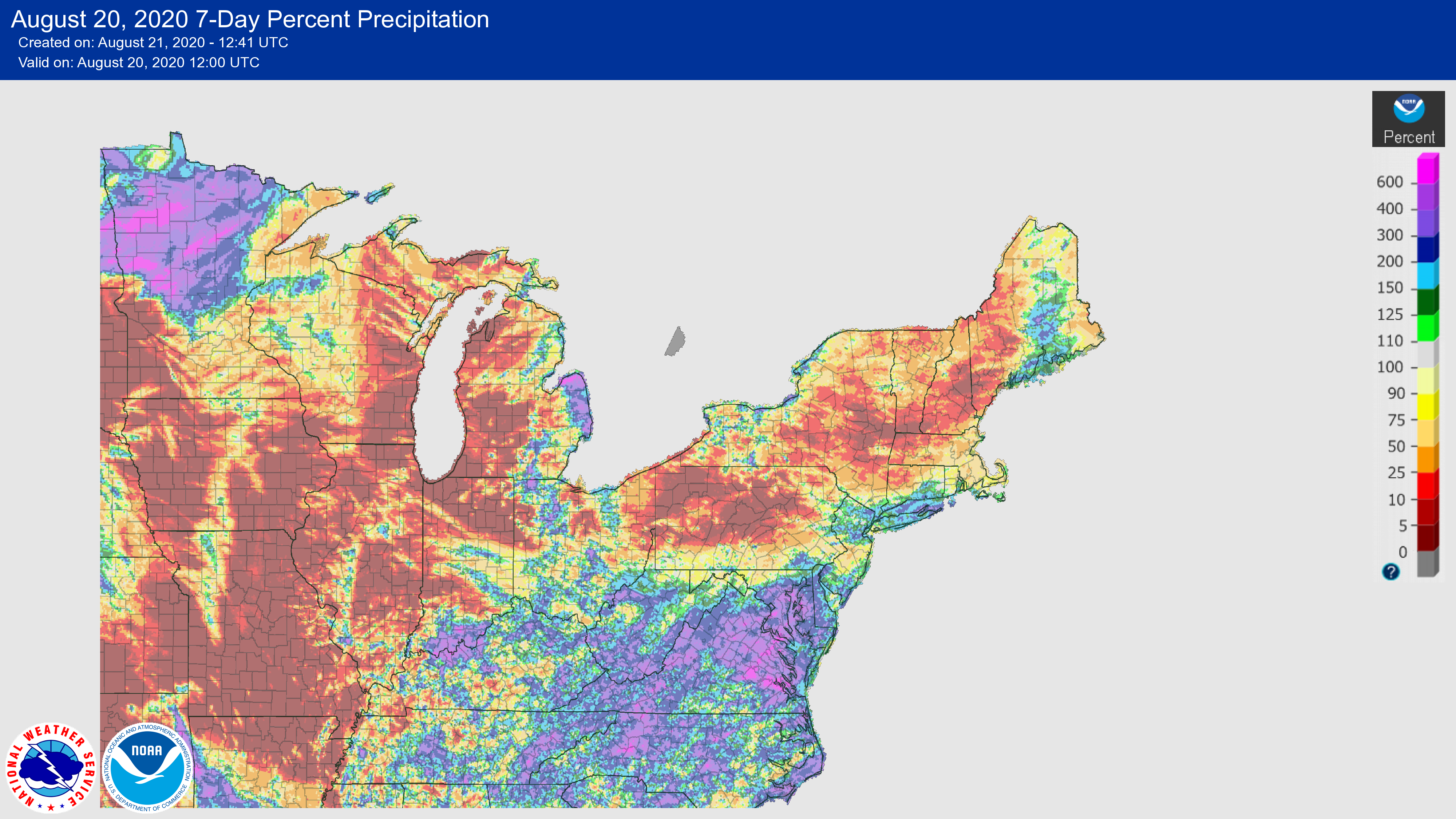 rainfall map