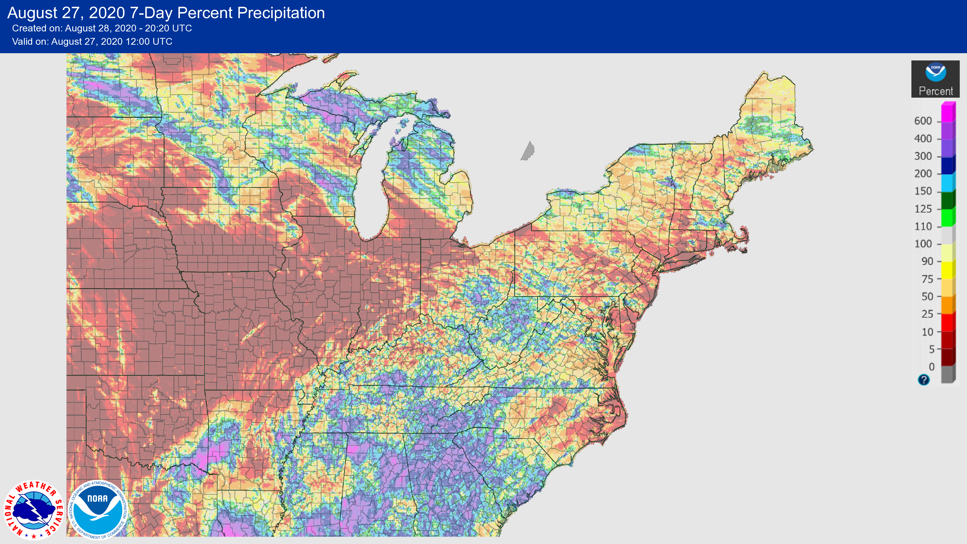 rainfall map