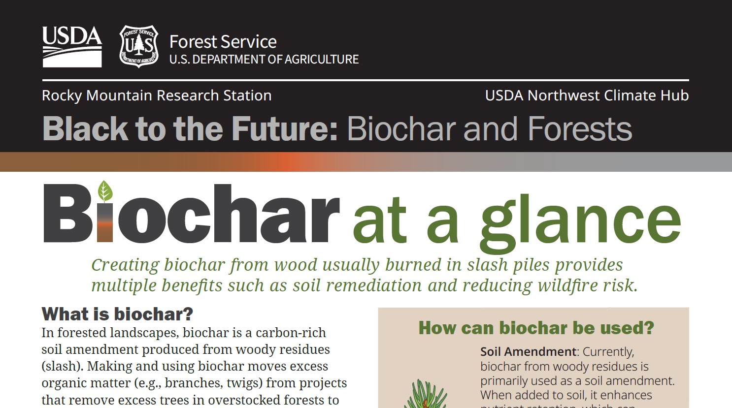 A screenshot of the factsheet