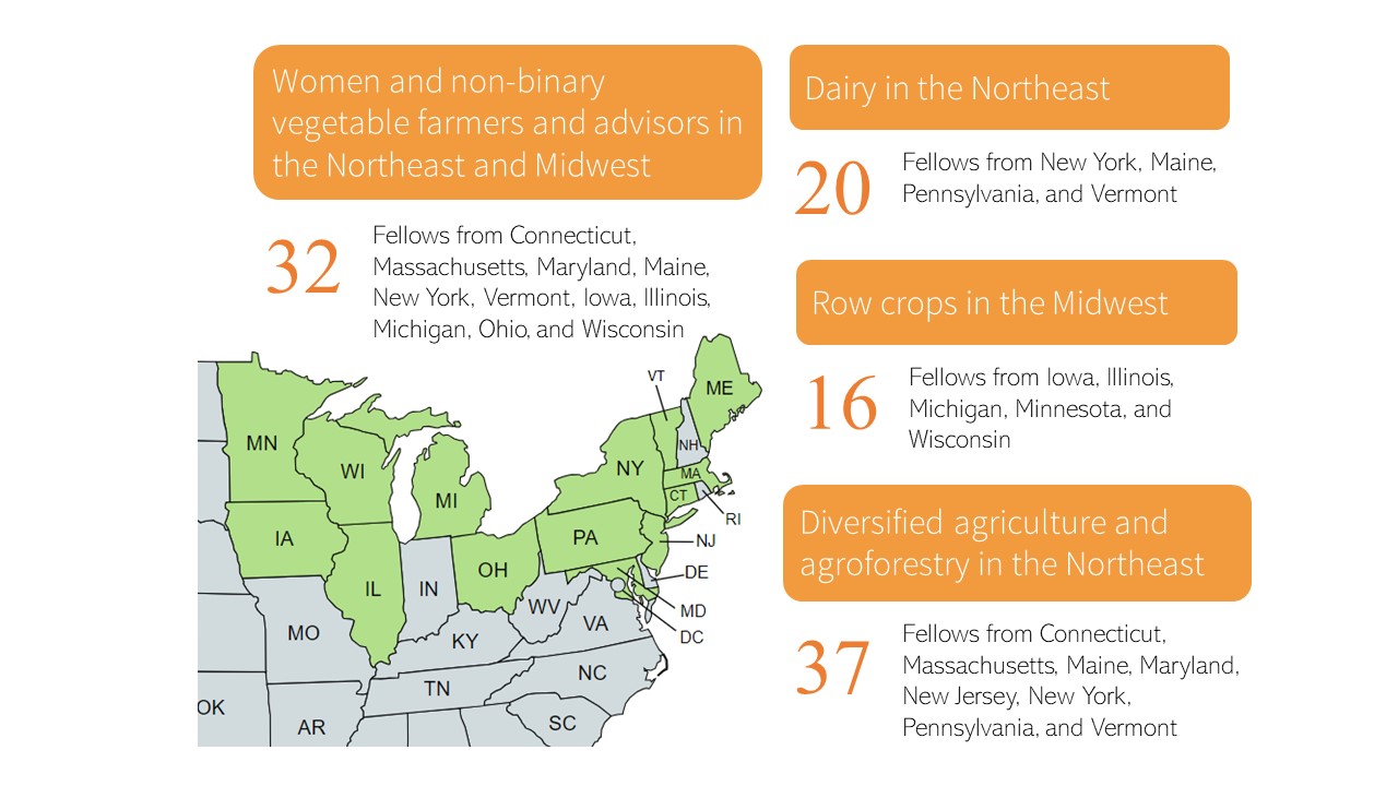 Map of CAMF locations and programs