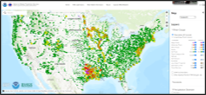 National Water Prediction Service U.S. Map