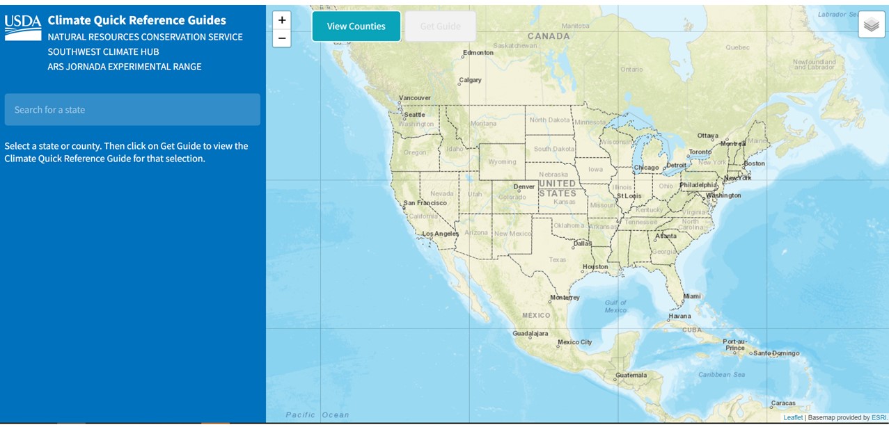 Climate Quick Reference Guides image