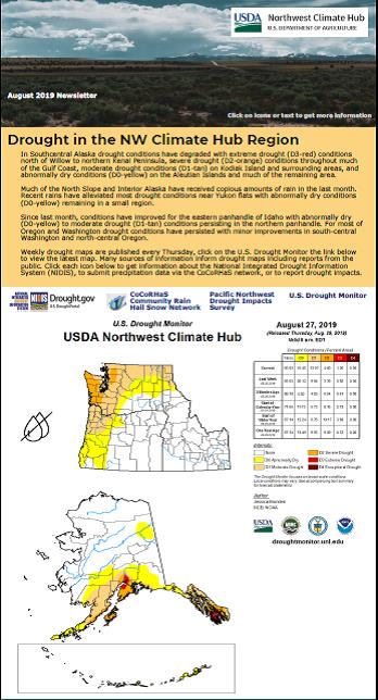 Glimpse of the NW Climate Hub Newsletter