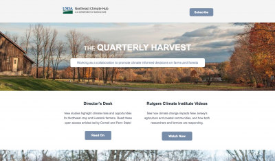 December 2017 Quarterly Harvest Screenshot