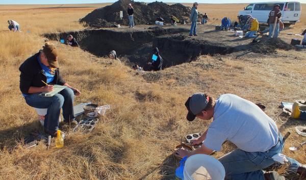 soil pit and study site NRCS South Dakota