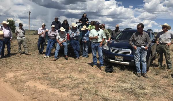 Ranchers tour drought impacts in La Plata County CO July 2019